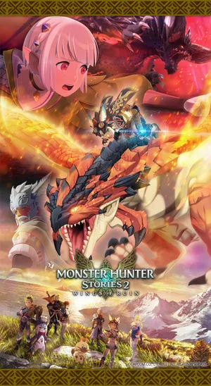 Unlock The Power Of True Gaming Power With The New Monster Hunter Phone. Wallpaper