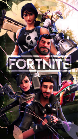 Unlock The Ultimate Gaming Experience With Fortnite On Iphone Wallpaper