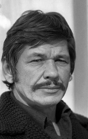 Up-close Look At Legendary Actor Charles Bronson Wallpaper