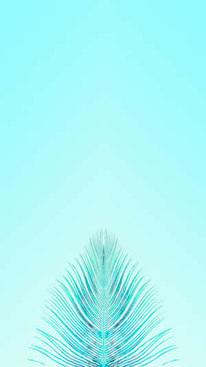 Upgrade The Way You Take And Share Photos With This Stunning Turquoise Iphone. Wallpaper