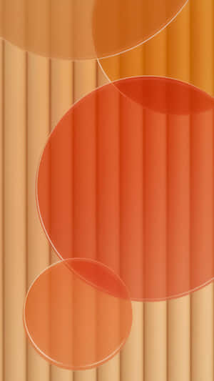 Upgrade Your Apple Device With The Peach Iphone Wallpaper Wallpaper