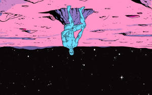 Upside Down Doctor Manhattan On Mars Wallpaper