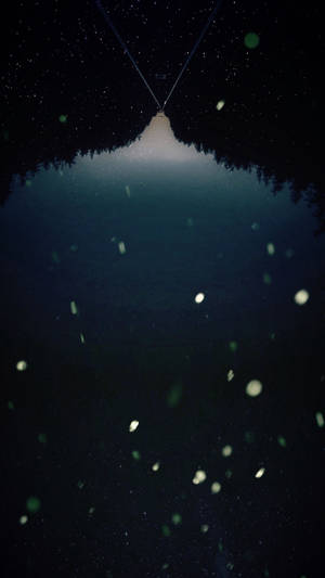 Upside Down Road Home Screen Wallpaper