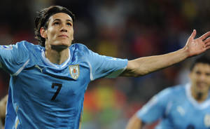 Uruguay National Football Team Edinson Cavani Seven Wallpaper