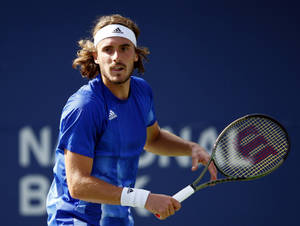 Us Open Stefanos Tsitsipas Wallpaper