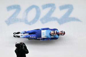 Usa Luge Men Doubles Wallpaper