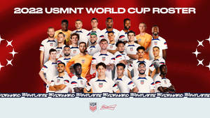 Usa National Football Team Official World Cup Roster Wallpaper