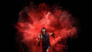 Usain Bolt, King Of The Track Wallpaper