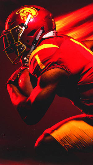 Usc Football Red Streaks Wallpaper