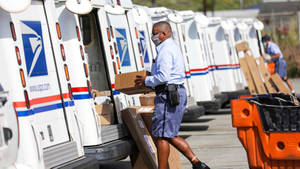 Usps Loading Trucks Wallpaper