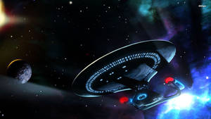 Uss Enterprise Of Star Trek Wallpaper