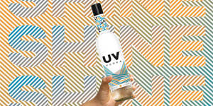 Uv Vodka Shine Graphic Wallpaper