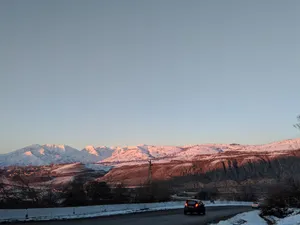 Uzbekistan Andijan Mountain Range Wallpaper
