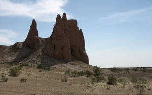 Uzbekistan Ayaz Kala Archeological Site Wallpaper