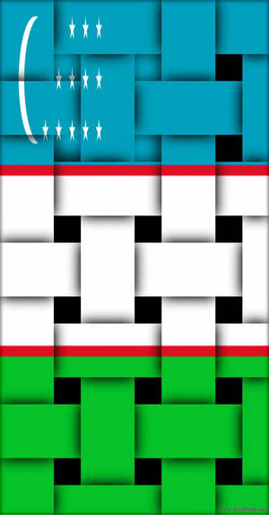 Uzbekistan National Flag Wallpaper