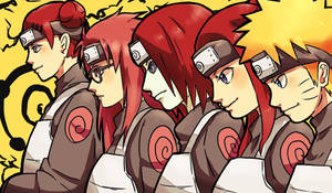 Uzumaki Clan Side View Wallpaper