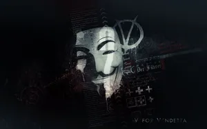 V For Vendetta Anonymous Wallpaper