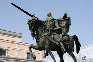 Valencia Statue Of El Cid Wallpaper