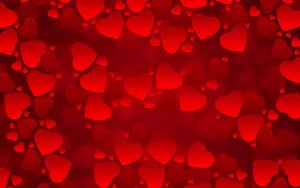 Valentine's Hearts Desktop Wallpaper