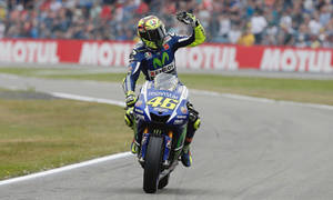 Valentino Rossi 2008 Grand Prix Race Wallpaper