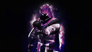 Valorant Desktop Omen In Purple Wallpaper