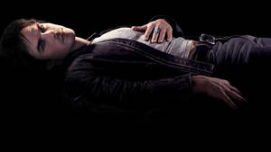 Vampire Diaries Damon Laying Down Wallpaper