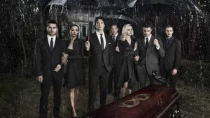 Vampire Diaries Funeral Poster Wallpaper