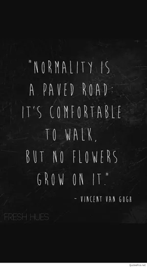 Van Gogh Depression Quote Wallpaper