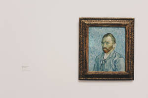 Van Gogh Self Portrait Art Wallpaper