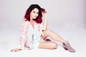 Vanessa Hudgens Red Hair Wallpaper