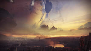 Vanguard Forces From The Legendary Game Destiny 2 Wallpaper