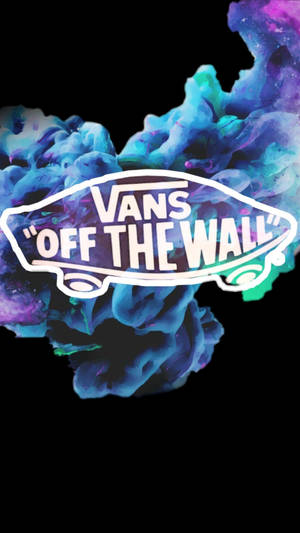 Vans Logo 3d Wispy Smoke Wallpaper