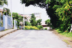 Vanuatu Empty Street Wallpaper