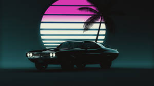 Vaporwave Aesthetic 4k Laptop Car Wallpaper