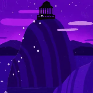 Vaporwave Note 10 Gazebo Wallpaper