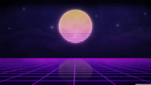 Vaporwave Sunset Aesthetic Wallpaper