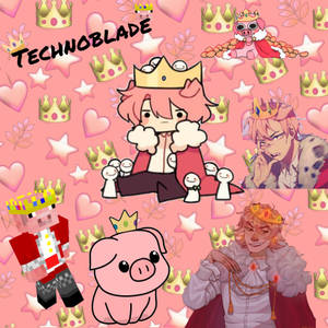 Variety Of Technoblade Wallpaper