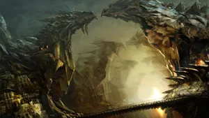Various Dragon Statues Of Dnd Wallpaper