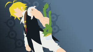 Vector Art Meliodas Dragon Handle Wallpaper