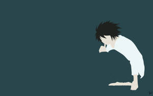 Vector Art Of Death Note L Wallpaper