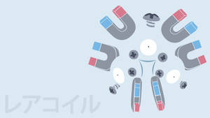 Vector Image Of Magneton Wallpaper