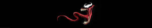 Venom Mouth Triple Monitor Wallpaper