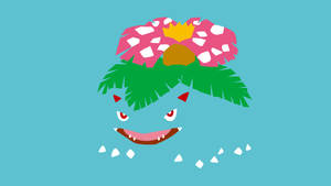 Venusaur Blue Outline Toes Wallpaper