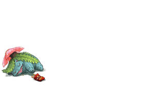 Venusaur Sleeping Doritos Wallpaper