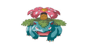 Venusaur White Background Wallpaper