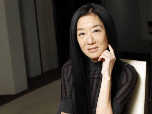 Vera Wang In Black Top Wallpaper