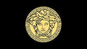 Versace Logo Golden Coin Wallpaper