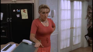 Versatile Actress Edie Falco Glows On Set Wallpaper