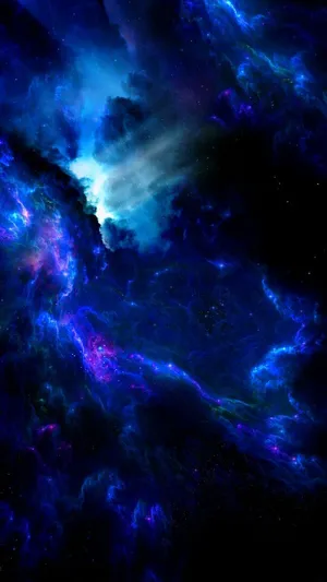 Vertical Dark Blue Wallpaper