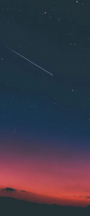 Vertical Falling Star Wallpaper